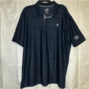 Ahead Extreme AT&T National Golf Polo Shirt XL Navy Embroidered Logos